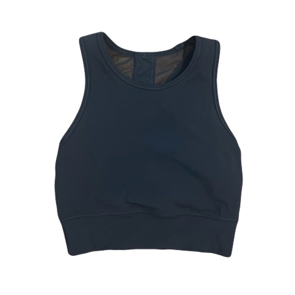 Lululemon Athletica Mesh-Back Training
Cropped Tank Top Sz 14 XL Graphite Gray - Picture 4 of 8
